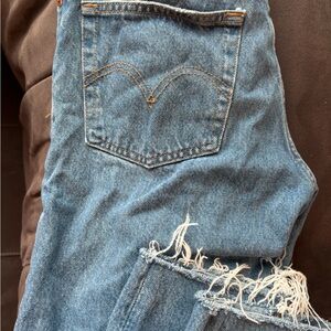 Levis Wedge jeans size 25
